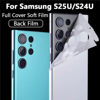 Película Traseira De PVC Para Samsung Galaxy S25 ultra/S24 S23 S22 Antiarranhões S25ultra Protetora De Cobertura Total M