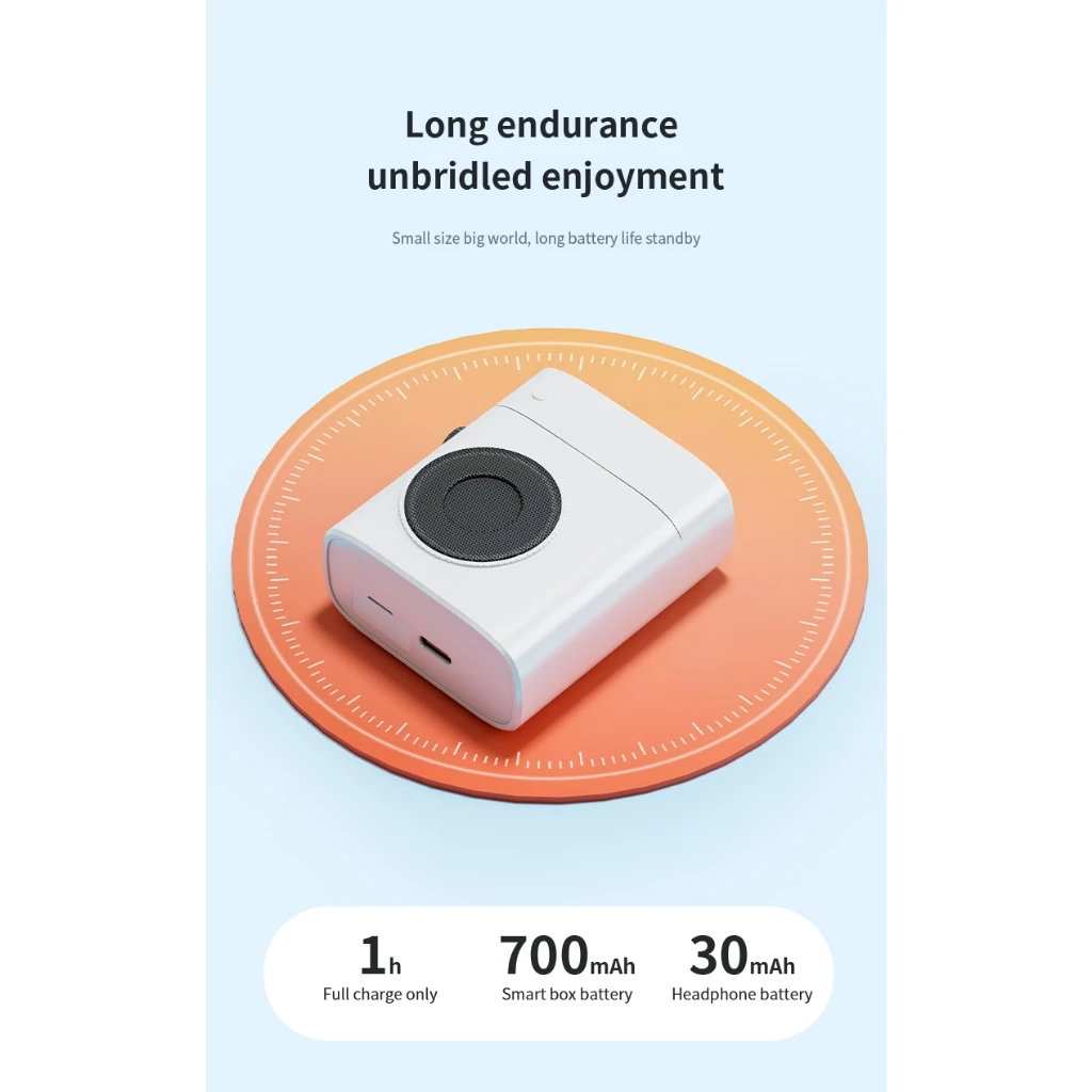 Nova Bateria ultra Longa Duração Tela Inteligente Fones De Ouvido Bluetooth Multifuncionais , Três Em Um De Áudio , Bate