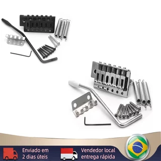 [BR Envio Imediato] Ponte De Guitarra Stratocaster Strato Com kit Tremolo Completo