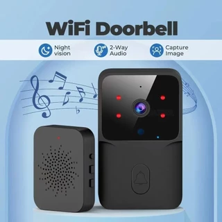 M6 Smart Video Doorbell WiFi Monitoramento remoto Receptor sem fio da campainha sem fio