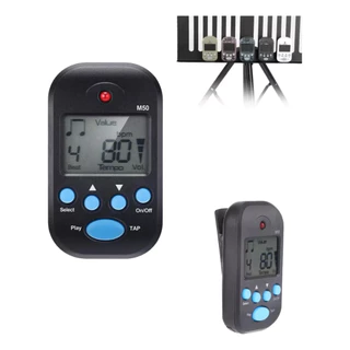 Metronomo Digital Versatil Qualidade Premium Com Bateria