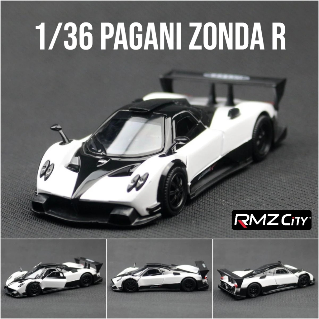 RMZ CITY 1/36 Pagani Zonda R Evolution Simulação Modelos De Carros