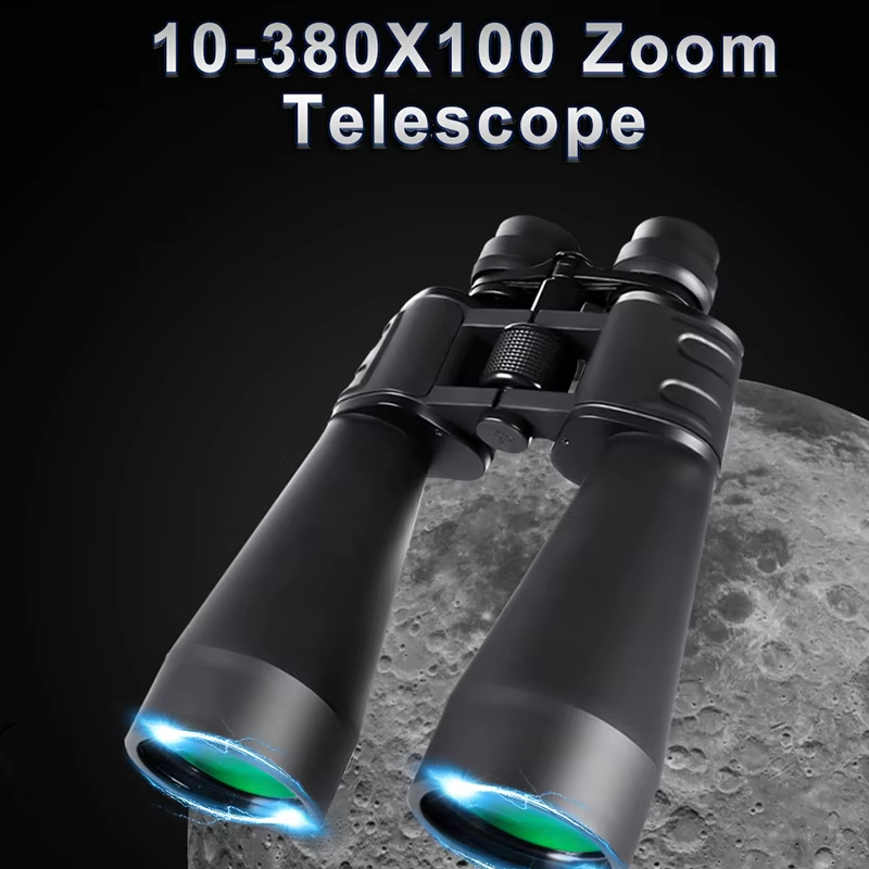 Binóculos Poderosos 10-380x100 , Telescópio De Longo Alcance , Zoom HD ...