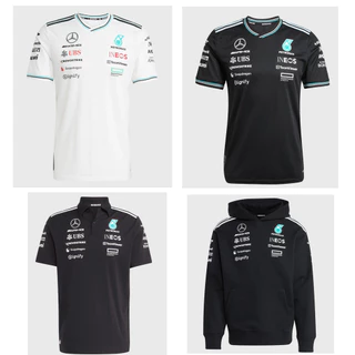 2025 2026 Mercedes AMG Petronas F1 Hoodie Team Driver Camiseta polo Fórmula 1 Terno De Corrida Camisa Jaqueta Com Capuz