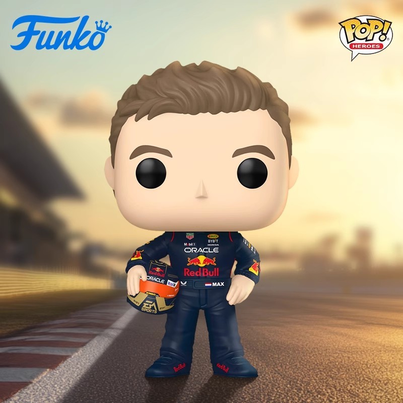 Funko Pop F1 Motorista De Corrida Max Verstappen Versão Do Capacete Em ...