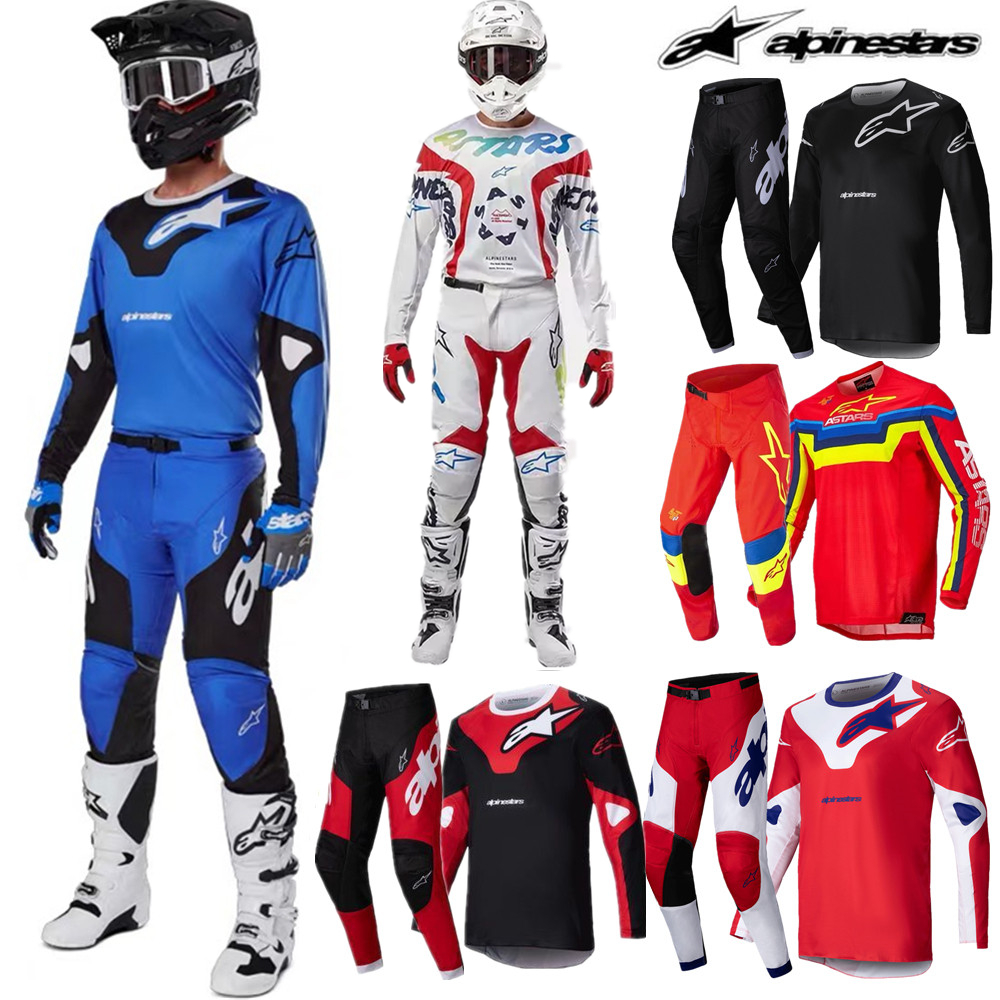 Conjunto Alpinestars Vermelho em Promoção na Shopee Brasil 2026