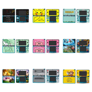 Adesivo De Pele De 39 Cores Compatível Com Decalque De Vinil Nintendo 3DS Conjunto Completo De Película Protetora Para C