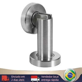 [BR Envio Imediato] Torre Magnética Inoxidável 304 304 Bloco De Porta Anticolisão De Sucção De Aço