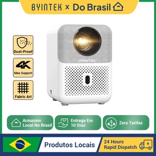 BYINTEK LOVE U4 Mini Projetor Inteligente De Home Theater 4K 1080P Vídeo Android WIFI Para Cinema em Oferta na Shopee