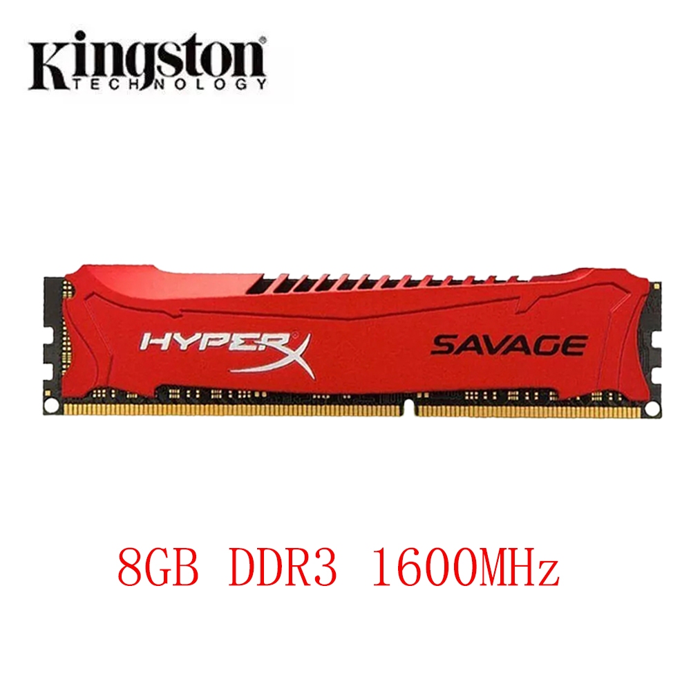 Lot 8 go ram ddr3 (2x4go) kingston pour pc de bureau - Ordinateurs