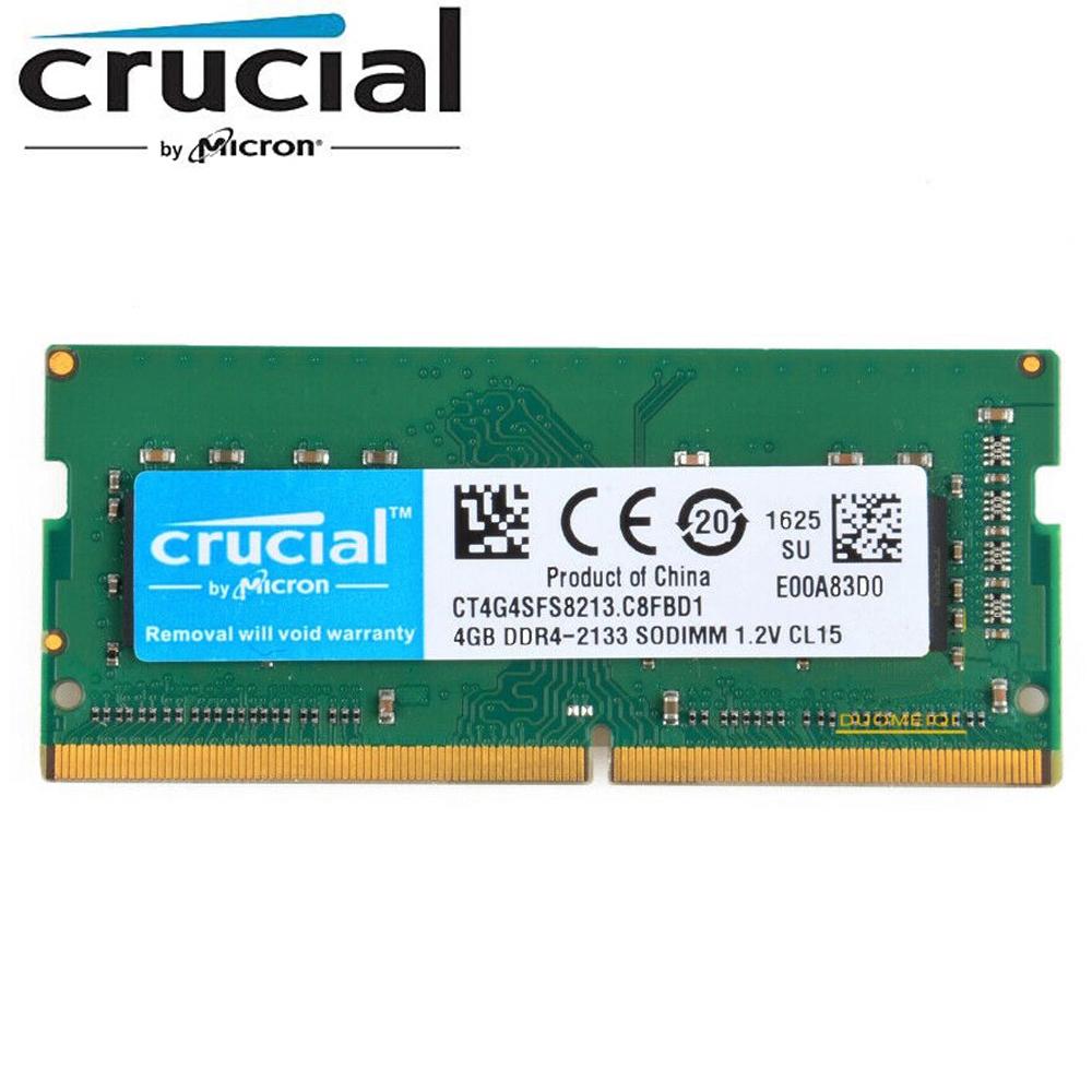 Memória Crucial DDR4 RAM 4GB 8GB 16GB 2400MHz 266mhz 2133MHz