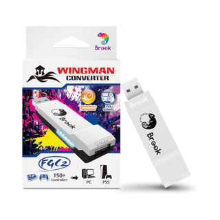 Brook Wingman FGC2 Conversor para PS5/PS4/XBox Series X|S/Xbox One/Nintendo Switch Controller to PS5/Windows PC