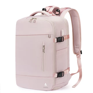 Mochila De Viagem Para Mulheres E Homens , Leve Aprovada Voo , Laptop De 15.6 Polegadas , 40L