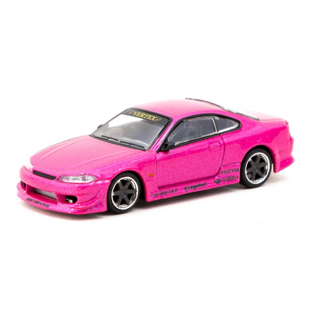 Tarmac Works T64G-023-PI 1/64 VERTEX Nissan Silvia S15 Carro