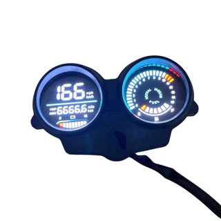 Para Honda Fan125 CG125 TITAN 125 2005-2013 Painel Digital LED Velocímetro Dashboad em Oferta na Shopee