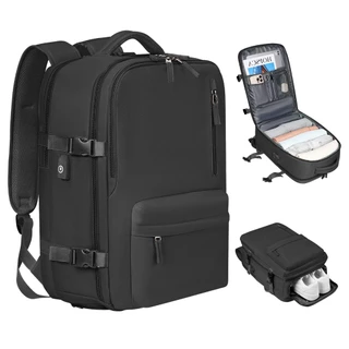 Mochila De Viagem Impermeável Feminina Reforçada Para Laptop De Negócios Grande Capacidade 40L 101