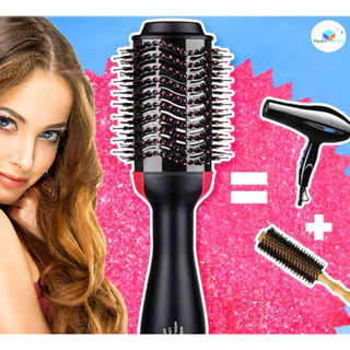 Escova De Secagem De Cabelo Elétrica Straightwine Multiuso Curl Alisa Dry 3 Em 1 220V Com Garantia Original Inmetro