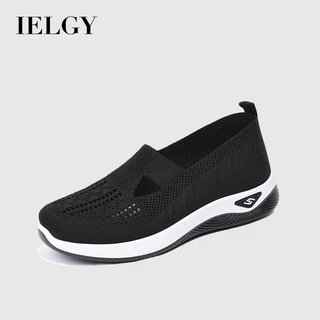 IELGY Sapatos Femininos Com Respiração Confortável Mãe Lona De Sola Macia De Malha Casual