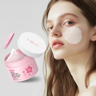 LAIKOU Japão SAKURA Dia E Noite TONER PAD Hidratante Resfriamento Equilíbrio Tom De Pele 100ml/40 Almofadas em Oferta na Shopee