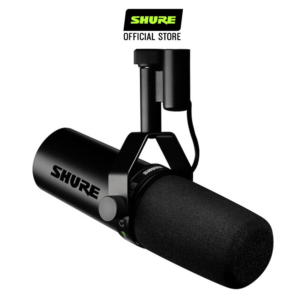 Microfone De Fala Dinâmico Shure SM7dB Com Pré-Amplificador Integrado Para streaming , podcasting E Gravação De Frequênc
