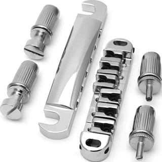 Ponte Cromada Tune-o-matic Para Guitarra Les Paul LP