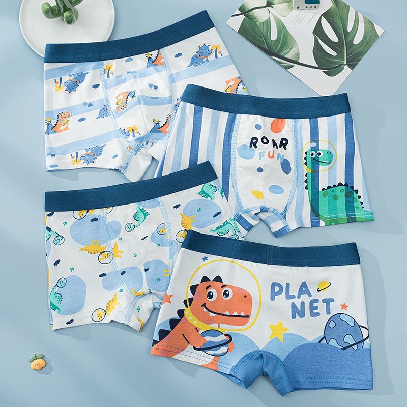 Kit 6 Cuecas Boxer Choco Moon - Conforto E Estilo Pro Seu Menino!