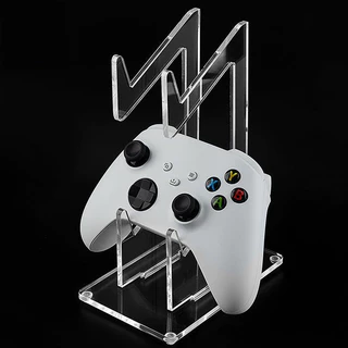 Suporte Transparente Para Gamepad Em Acrílico PS4 Universal Armazenamento De Mesa Com Alça Dupla