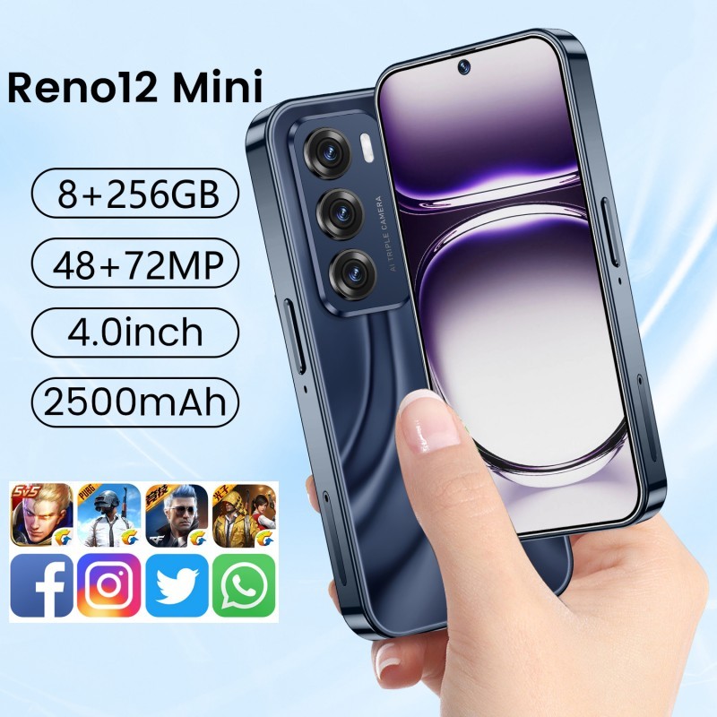 Smartphone Mini Celular 4.0Polegadas 8 + 256 Gb Android Reno12mini ...