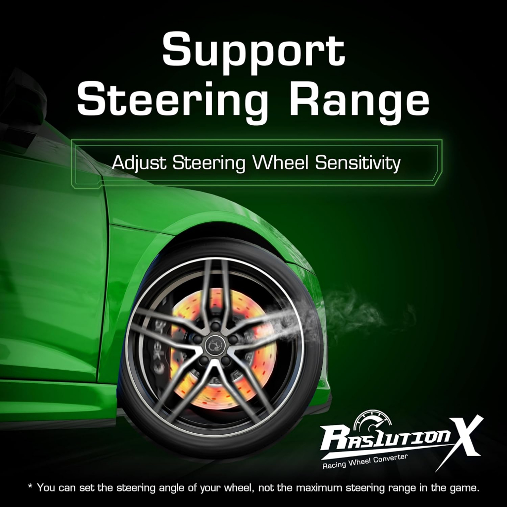 Brook Raslution X Racing Wheel Conversor para Xbox Series X|S/Xbox