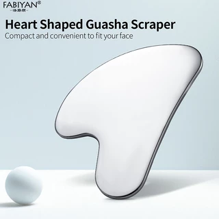 Pá De Maquiagem Para Base Em Aço Inoxidável , Raspador De Máscara facial , Espátula Grande De Formato De Coração