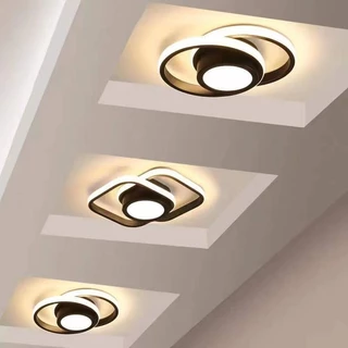3 Cores (110V-220V) Lustre Moderno De Lâmpada De Teto Led Para Corredor , Sala De Estar , Quarto , Cozinha