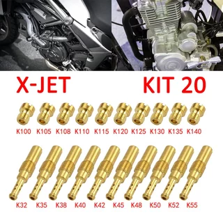 Kit 20 GiclêS Carburador Gigles Cg Fan Titan Bros 125 150 Keihin Koso OKO PWK PWM CBX150 200