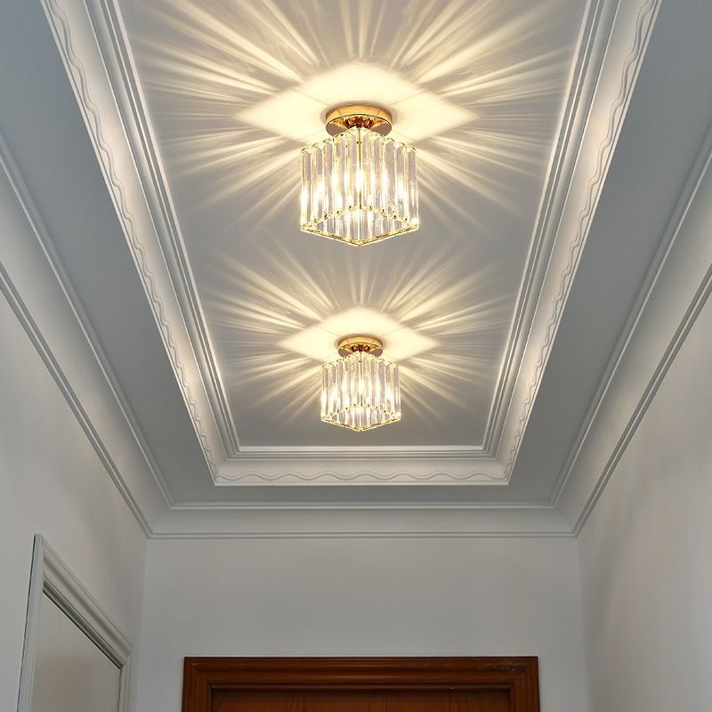 Imagem do produto Lâmpada Led Moderna Para Corredor Com De Teto De Cristal Varanda De 3 Cores (110V-220V) 6