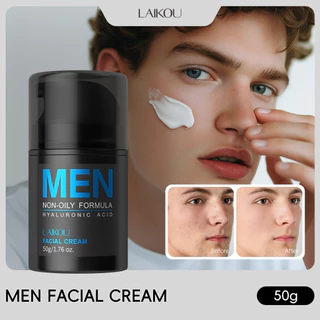 LAIKOU Men Fazail Creme Ácido Hialurônico Hidratação Profunda Hidratante Textura Suave Da Pele 50g em Oferta na Shopee