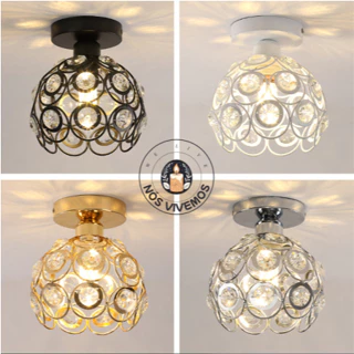 Luminária De Teto Cristal Simplicidade Moderna Corredor Sala De Estar Varanda Quarto