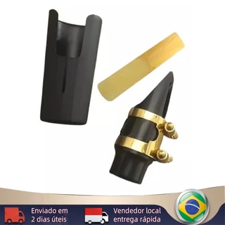 [BR Envio Imediato] Bocal Soprano Sax Completo , Tipo A V16 S6