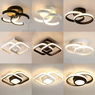 Lâmpada De Teto Led Moderna De 3 Cores 3 Em 1 Lustre Para Quarto , Sala De Estar , Escritório , Corredor , Cozinha