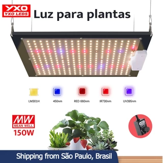 Dimmable LED Grow Light com Driver Meanwell , UV , IR Tech , Placa de , Samsung , LM301H , V2 , 150W
