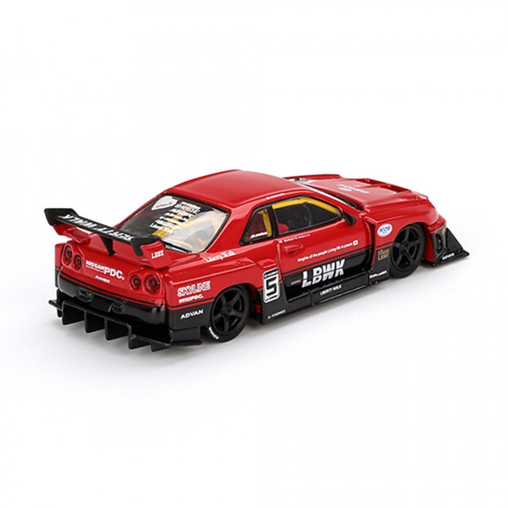 Mini GT MGT00843 843 1/64 Nissan LB-ER34 Super Silhueta SKYLINE