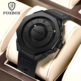 LIGE Moda Relógio De Aço Masculino Quartzo À Prova Dwaterproof Água Relógios Criativo Rolagem Ponteiro Força Magnética