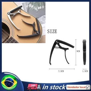 [BR Envio Em 24h] Guitarra Capo Ukulele Alumínio