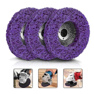 3 PCS 115mm*22mm disco de tiras para remoção de tinta e ferrugem para esmerilhadeira angular