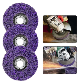 3 pacotes de discos de remoção de ferrugem para esmerilhadeira angular