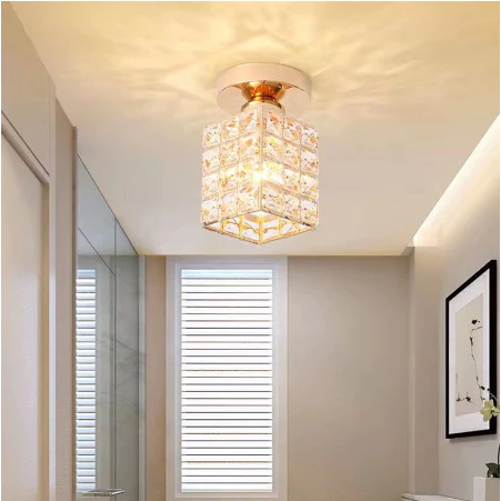Candelabro de Cristal Simples Americano