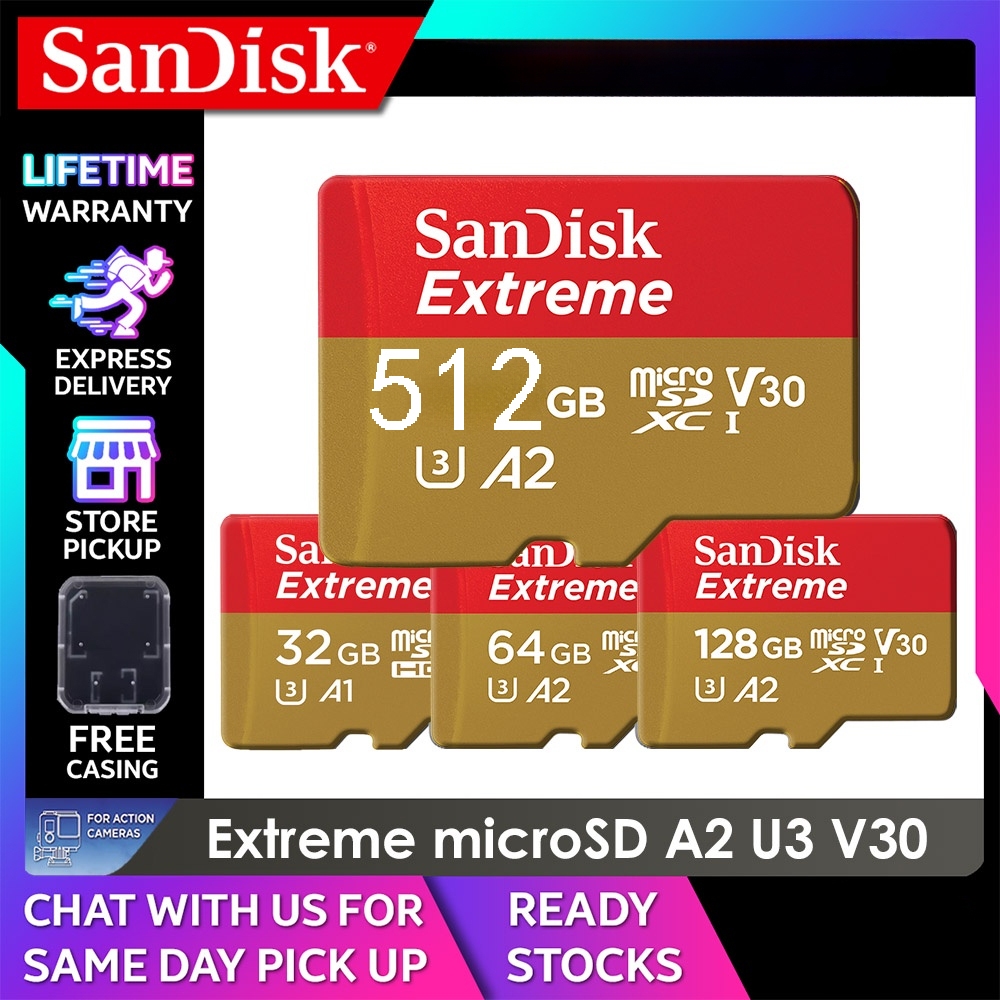 MicroSD card SanDisk ultra high speed 80 Mb/s for video surveillance ...