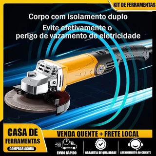 Politriz Lixadeira Esmerilhadeira 1150w Multifunção 220V\110V