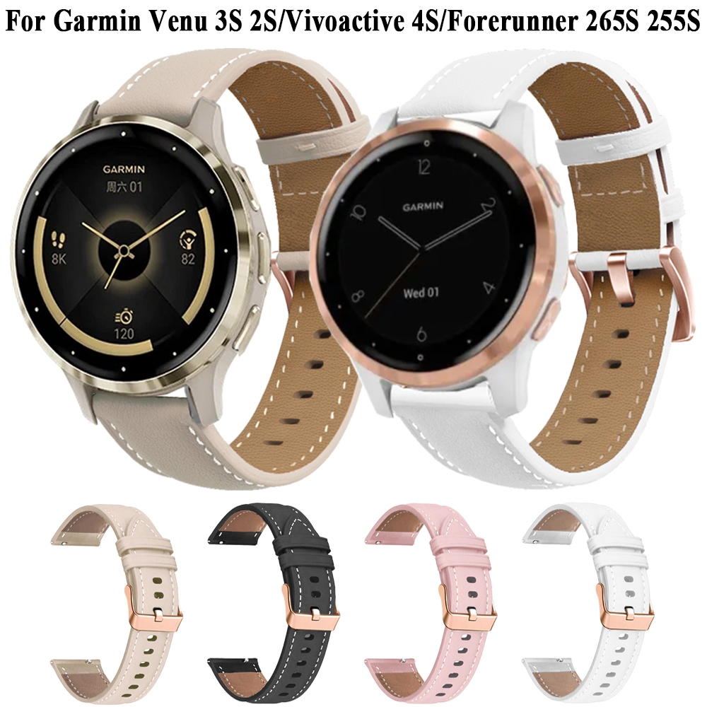 ガーミン vivoactive4S White RoseGold Smartwatch Garmin Vivoactive 4S tela de 1.1