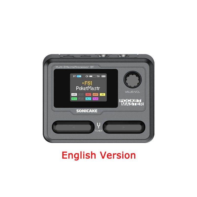 ギター sonicake pocket master grey SONICAKE Pocket Master -Grey-《マルチエフェクター