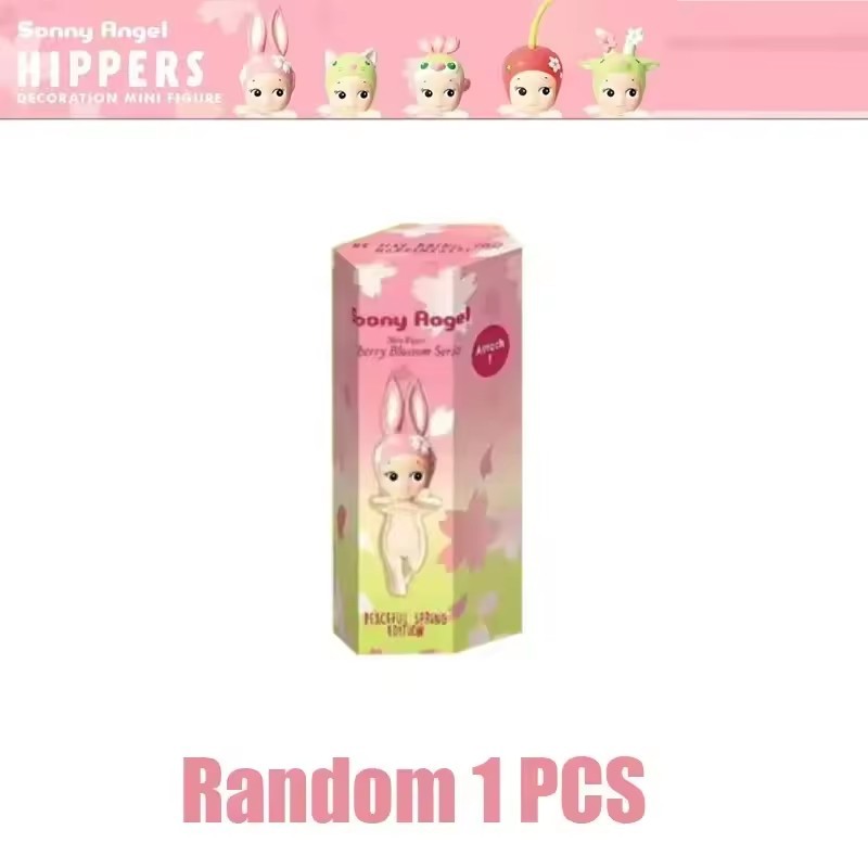 1 Peça Sonny Angel Hippers Dreaming Series Caixa Cega Mini Figura