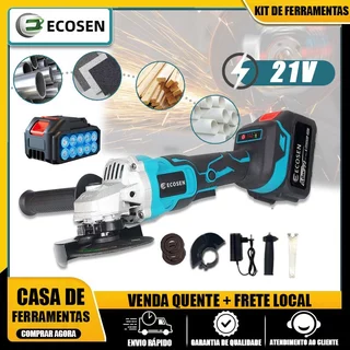 Esmerilhadeira Lixadeira Angular bateria De Lítio 2 bateria